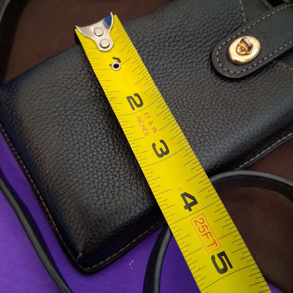 COACH Turnlock Chain Phone Crossbody Wallet - Picture 6 of 16